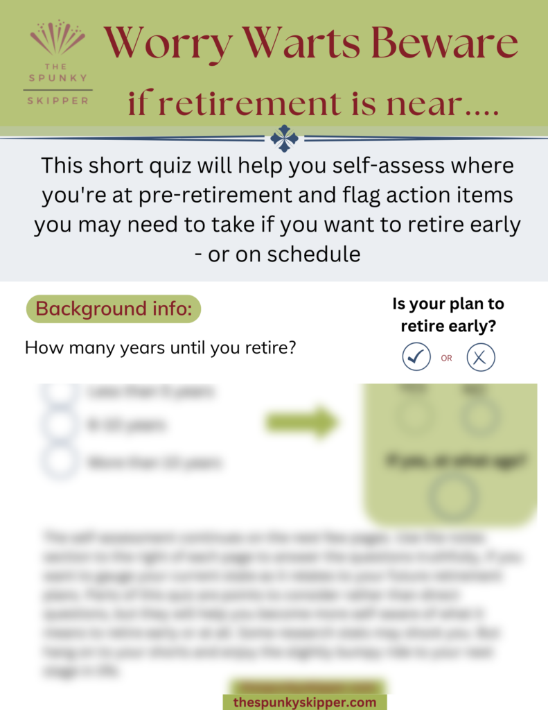 Worry Warts Beware Retirement quiz